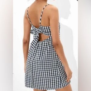 American eagle plaid dress